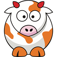 One Orange Cow