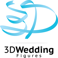 3d Wedding Figures