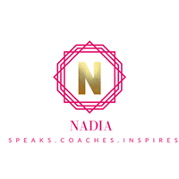 Nadia Speaks. Nadia Coaches. Nadia Inspires